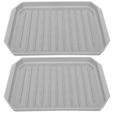 2 st Bacon Mikrovågsbricka Mikrovågsugn Baconställ Bakugnsbricka Ugn Baconplatta