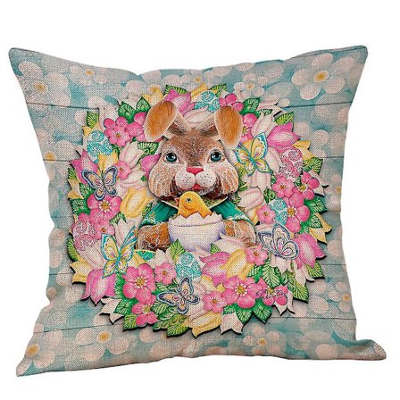 1 st Påskkuddfodral Soffa Kuddfodral Heminredning