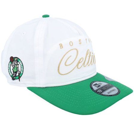 New Era - NBA Svart Keps - Boston Celtics NBA Draft 19TWENTY Golfer White/Green A-frame @ Hatstore