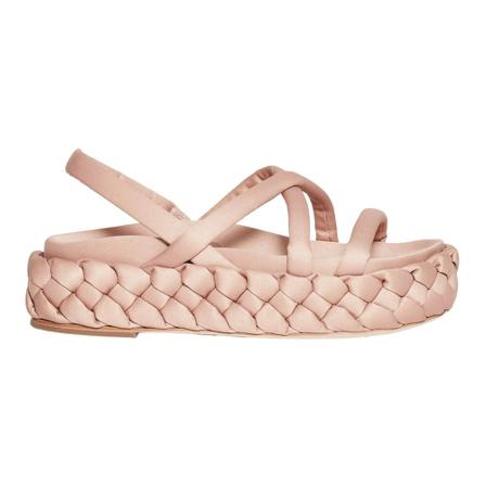 Paloma Barceló, satin Roze, Dames, Maat:36 EU