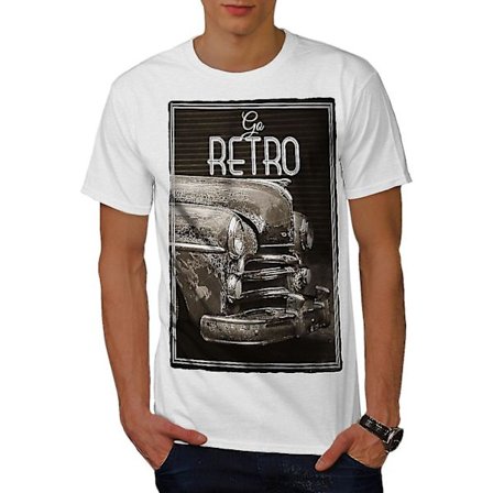 Retro Usa Car Vintage Herr T-shirt