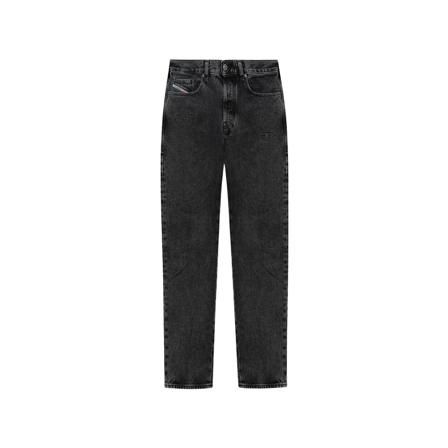 Diesel Straight Jeans Grå, Herre, Størrelse: W32 L32