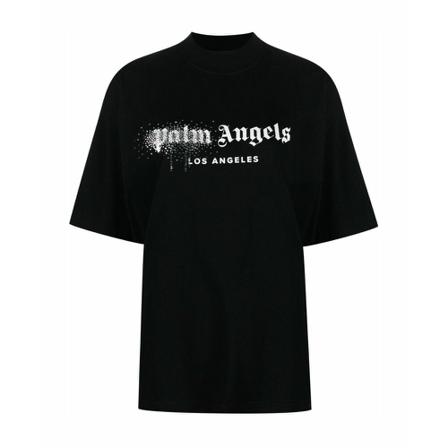 Palm Angels Palm Angels T-shirts and Polos Black Sort, Dame
