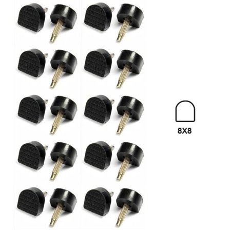 20 st High Heel-spetsar Hälpinne 8X8MM