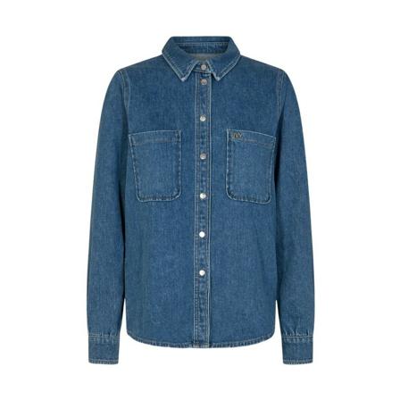 ivy Skjorta Lavina Denim Denim blå, Dam Jeansjackor, Dam, Storlek: XS