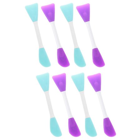 Silikonspatel Maling Dobbeltsidig Design For Leireblanding Kunstnere 8-pakning