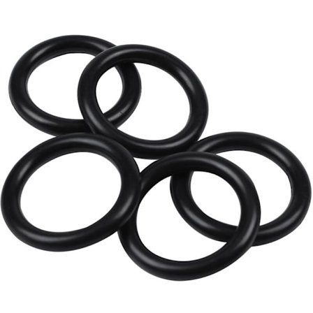 5 kpl 35 mm x 5 mm kumitiiviste O-rengas musta