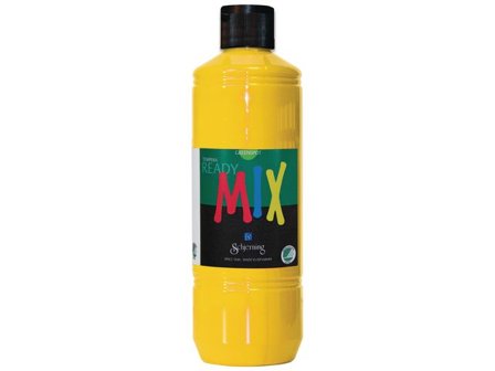 Readymix Svanenmärkt 500ml primärgul - Lyreco - Skola och förskola - Målarfärg och tillbehör - Readymix