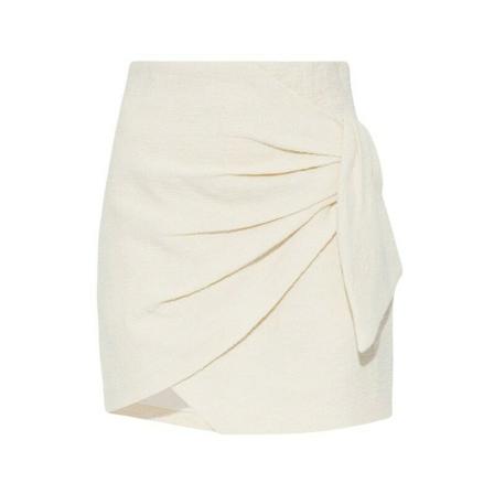IRO Kjol with tie detail beige, Dam, Dam, Storlek: XS