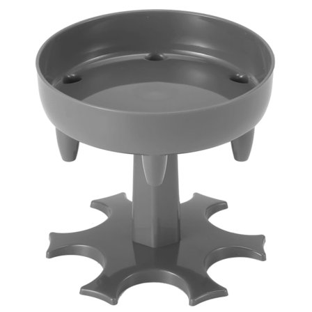 6 Shot Lasin Annostelija Pyörivä Teline Kaadin Punaviinipidike Harmaa Juomatarvike Kotibaariin