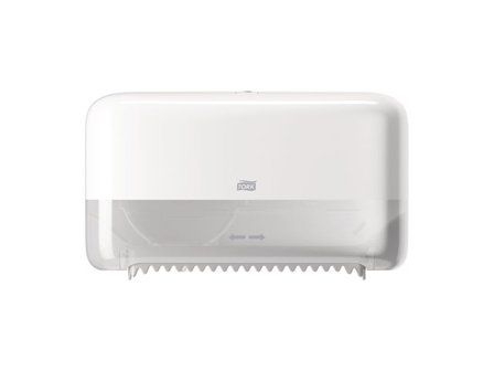 TORK Dispenser T7 Coreless Midsize Twin vit - Lyreco - Städ och hygien - Toalettpapper och torkpapper - Hållare - Toalettpapper rulle