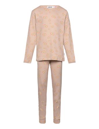Luve Pyjamas Sett Rosa Molo*Betinget Tilbud
