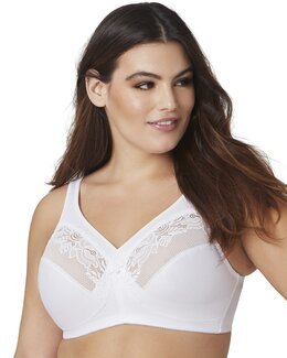 Bh uten bøyle Hvit - C100 - Glamorise