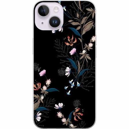 Apple Iphone 14 Genomskinligt Skal Blommor