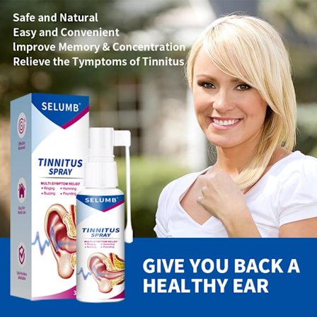 2025 Tinnitus Spray Øresus Lindrende Øredråper Hørsel 30ml