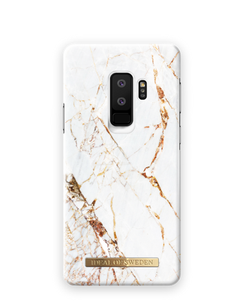 Unisex Hülle, Galaxy S9 Plus Carrara Gold Handyhülle