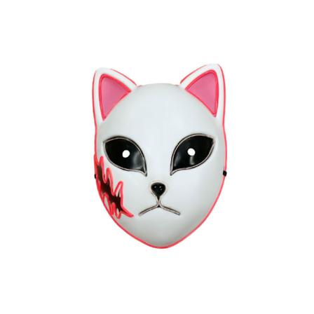 Fox led-naamari ball Halloween-rekvisiitta