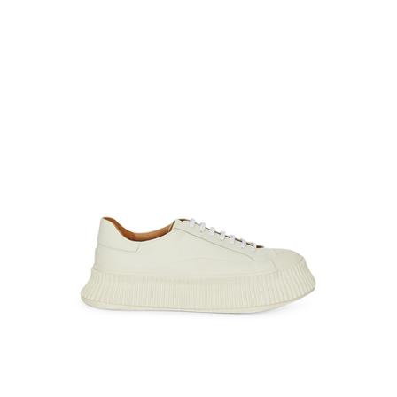 Jil Sander, Sneaker - Calf, Hvit, Herre, Størrelse: 44 EU