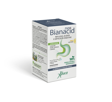Aboca Neobianacid 45 Compresse Gusto Limone