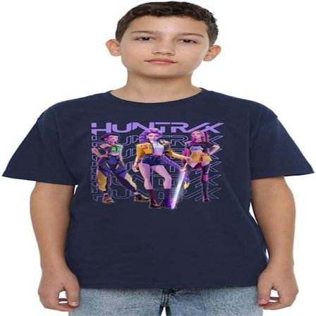 K-Pop Demon Hunters T-paita, tummansininen