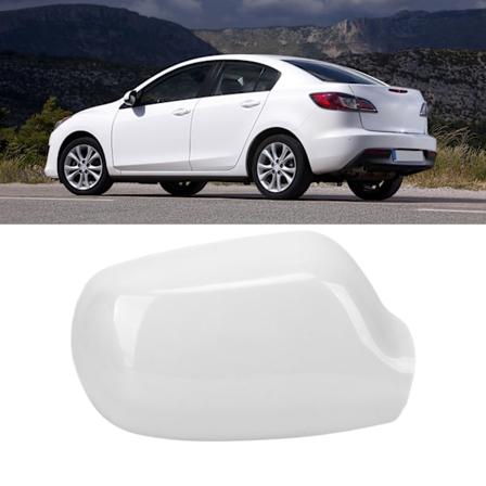 Bilsidespejl Dæksel ABS Høj Styrke Slidstærkt Udskiftning til Mazda 3 2008‐2013 Højre