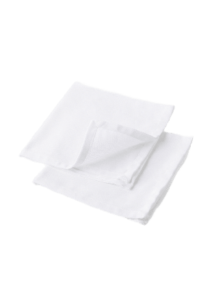 Åhléns Home Bomullsservett MIKA, 2-pack Bordstextil Vit ONESIZE