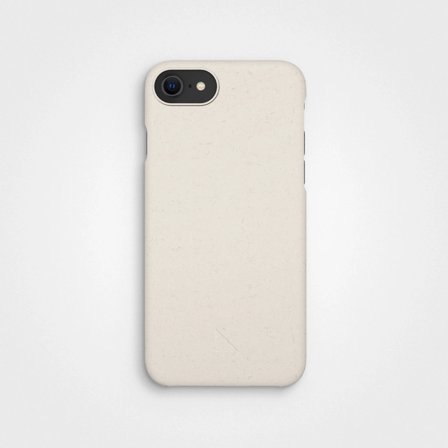Compostable Mobile Case Vanilla White, 100% Circular | agood company, iPhone 6 7 8 SE