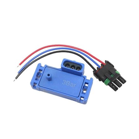 12223861 16040749 12219935 för 3Bar 3 Bar Grenrör Mapsensor Boost Turbo med Pigtail Kontakt Tråd