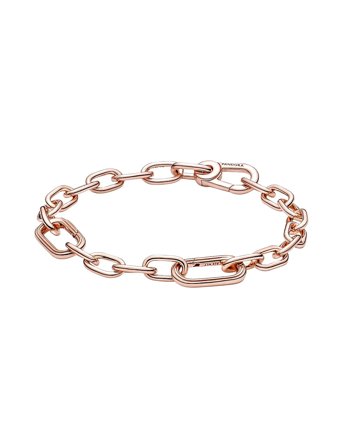 Pandora 14K Rose Gold-Plated Small Link Bracelet - Pink - 15 CM