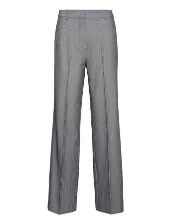 Ensmith Pants 6726 Bukser Med Lige Ben Grå Envii