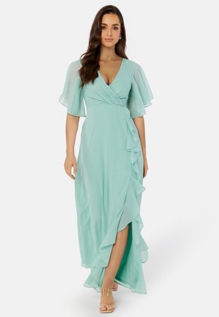 Bubbleroom Occasion Olivia Gown Dusty green Klær
