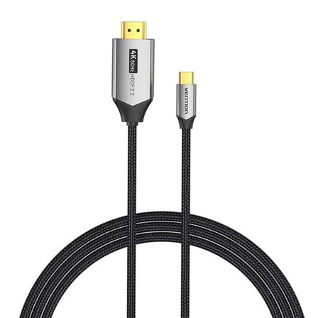 USB-C do HDMI 2.0-kabel Vention CRBBG 1,5 m, 4K 60 Hz (sort)
