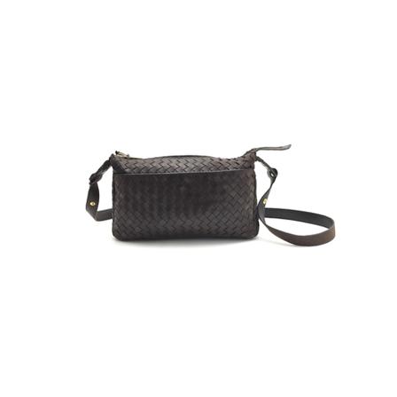 Bottega Veneta Vintage Pre-owned Leather Side Taske Brun, Dame Vintage Tasker, Størrelse: ONE Size