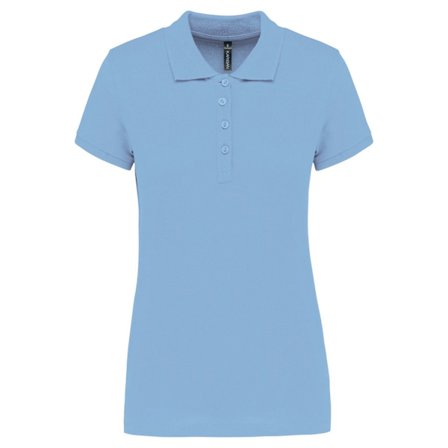 Kariban Dam/Dam Pique Poloshirt XL Sky Blue