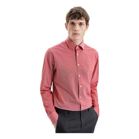 Seidensticker Business Shirt Regular , Rood , Heren , Maat: 3XL