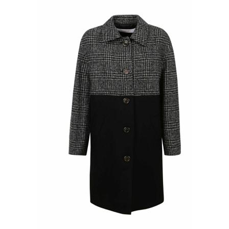 See by Chloé, Chs 22Ama 01001 Coat Czarny, Kobieta, Rozmiar: S