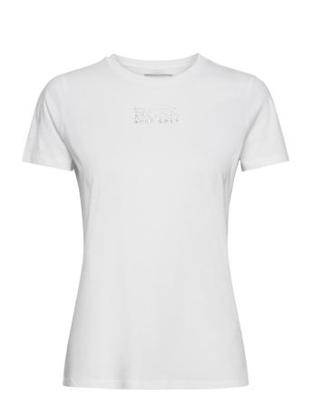 C_Eloga T-shirt Top Hvid BOSS
