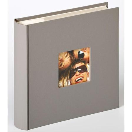 Walther Design Fotoalbum Fun Memo 10x15cm Cm Grå 200 Foton Grå