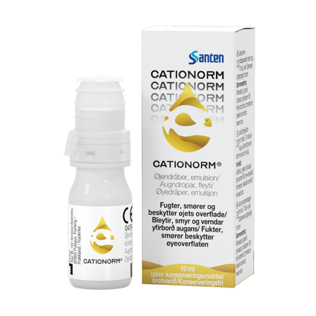Cationorm Øyedråper, 10 ml