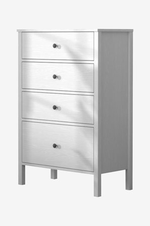 Hanah Home - Kommode Alma - Hvit - Kommoder - Fra Homeroom