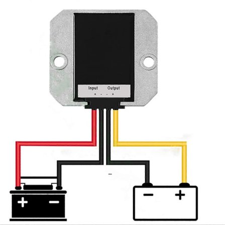 Boost Buck DC-DC Konverter Regulator 8-40V til 12V 3A 6A Strømforsyningsmodul for Spenningsstabilisering (FMY)