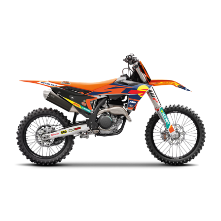 Blackbird Replica Dekalkit + Sadel - KTM 350 EXC-F 2024-2024