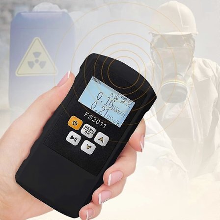 2025 Egnet Professionel Nuklear Strålingsdetektor - Geiger-Müller Tæller Dosis Alarm Enhed Med LCD Skærm, Personlig Strålingsdetektor, Bærbar
