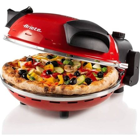 Pizzaugn - Ariete - 909 - 400 grader - 1200 watt - Eldfast sten 33 cm