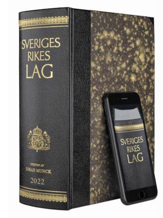 Sveriges Rikes Lag 2022 skinnband - Bok av Johan Munck - Inbunden