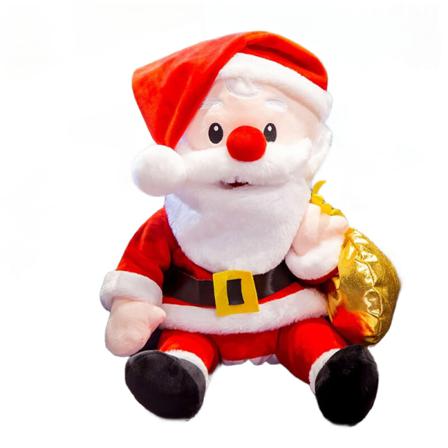 80cm Tomte Handdockor Leksaker Puppet Show Barnberättelse