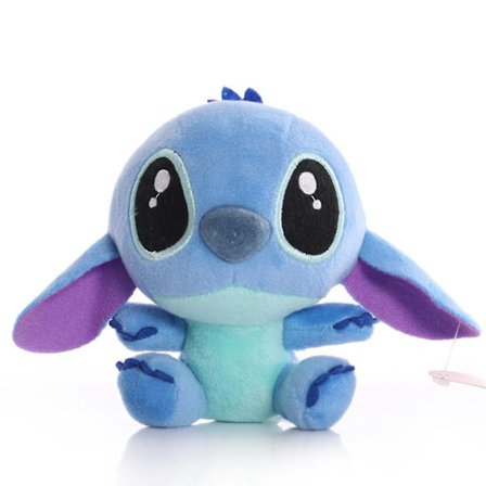 Søte Stitch plysjleker realistiske Stitch dukkepute - Gigant Stitch utstoppede dyr Ailen plysj Scrump dukker - Peluche De Stitch bursdag og jul G