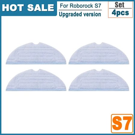 Tillbehör för Xiaomi Roborock S7 S70 S7Max T7S T7S Plus HEPA Filter Moppduk Huvudsida Borste Robotdammsugare Reservdelar