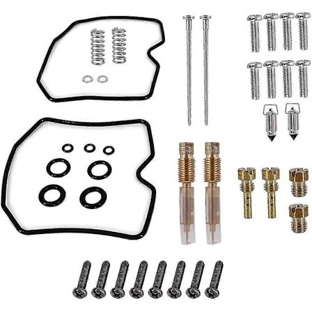 Förgasare Carb Ombyggnadsreparationssats Kompatibel Med 1988-2007 Kawasaki Ex250f