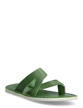 Shiel W Leather Shoe Green Sneaky Steve